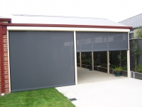 Outdoor Blinds open